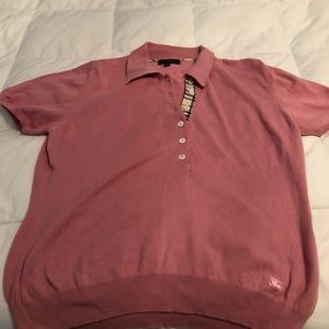 Vintage Burberry Pink Polo